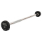 Штанга нерозбірна з фіксованою вагою пряма PEV HAMMER STRENGHT TA-9979-10 10кг чорний