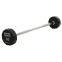 Штанга нерозбірна з фіксованою вагою пряма PEV HAMMER STRENGHT TA-9979-30 30кг чорний