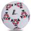 Мяч резиновый Футбольный LANHUA S016 №4 белый-красный