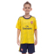 Форма футбольная детская с символикой футбольного клуба ARSENAL гостевая 2020 SP-Planeta CO-0983 6-14 лет желтый-синий