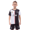 Форма футбольна дитяча з символікою футбольного клубу JUVENTUS RONALDO 7 домашня 2020 SP-Planeta CO-тисяча двісті вісімдесят чотири 6-14 років білий-чорний