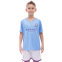 Форма футбольная детская с символикой футбольного клуба MANCHESTER CITY домашняя 2020 SP-Planeta CO-1045 6-14лет голубой-синий