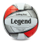 М'яч волейбольний LEGEND LG0156 №5 PU білий-чорний-червоний