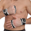 Перчатки-накладки для тяжелой атлетики и зала Zelart ZG-3616 S-XXL черный-белый