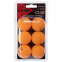 Набор мячей для настольного тенниса DUNLOP 40+ CLUB CHAMP DL679350 6шт оранжевый