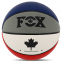 М'яч баскетбольний PU FOX BA-8975 №7 синій-червоний-білий