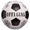 Мяч футбольный OFFICIAL BALLONSTAR FB-6590 №5 белый-черный