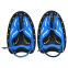Лопатки для плавання гребні SP-Sport TP-200 S-L кольори в асортименті