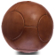 М'яч футбольний Leather VINTAGE F-0252 №5 коричневий