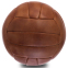 Мяч футбольный Leather VINTAGE F-0253 №5 коричневый