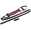 Эспандер латексный с ручками 3 жгута Zelart 55LB FI-7835-55 черный-оранжевый